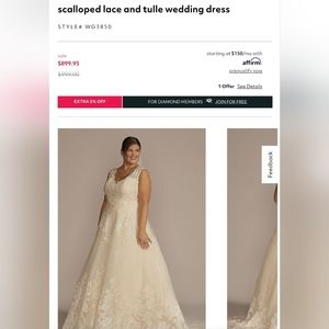 Wedding Dress (Size 22)